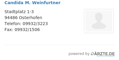 Candida m weinfurtner