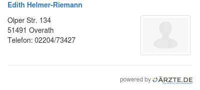 Edith helmer riemann
