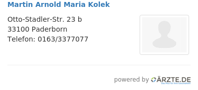 Martin arnold maria kolek