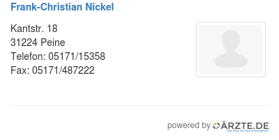 Frank christian nickel