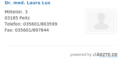 Dr med laura lux 659391