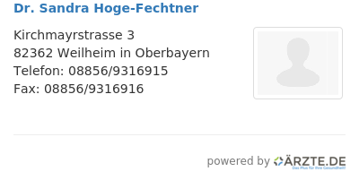 Dr sandra hoge fechtner