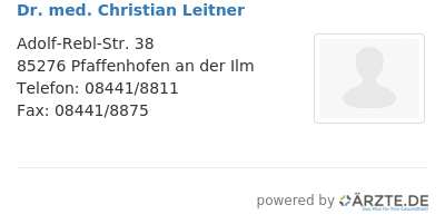 Dr med christian leitner