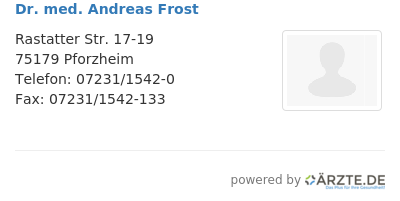 Dr med andreas frost 647830