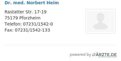 Dr med norbert heim 646221