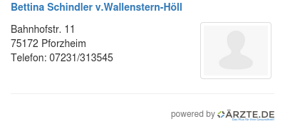 Bettina schindler v wallenstern hoell