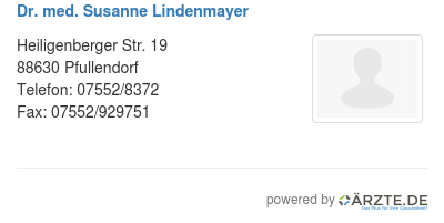 Dr med susanne lindenmayer