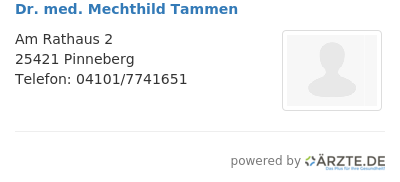 Dr med mechthild tammen