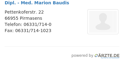 Dipl med marion baudis
