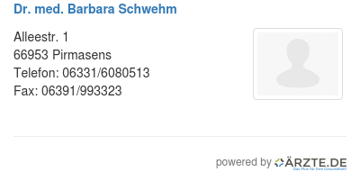 Dr med barbara schwehm 552438