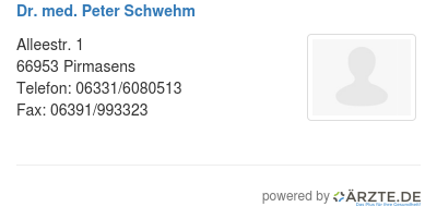 Dr med peter schwehm 552432