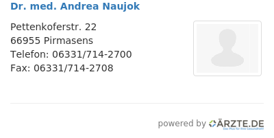 Dr med andrea naujok