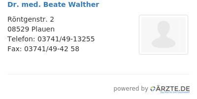 Dr med beate walther 452946
