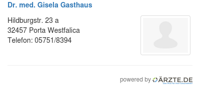 Dr med gisela gasthaus