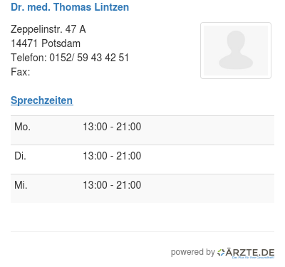 Dr med thomas lintzen 577143