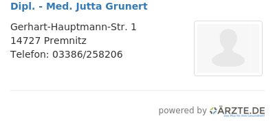Dipl med jutta grunert