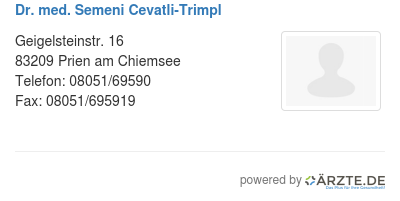 Dr med semeni cevatli trimpl