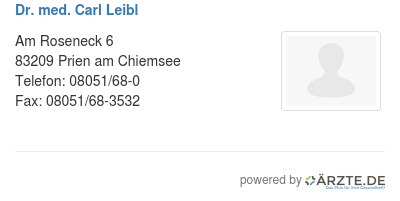 Dr med carl leibl