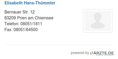 Elisabeth hans thuemmler