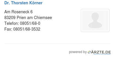 Dr thorsten koerner