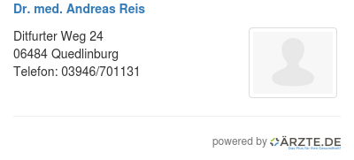 Dr med andreas reis 254259