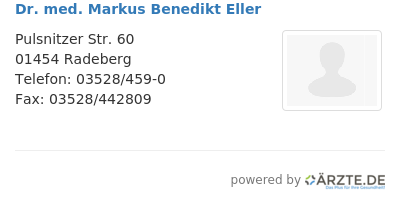 Dr med markus benedikt eller 671395