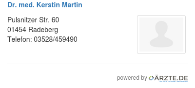Dr med kerstin martin 509903