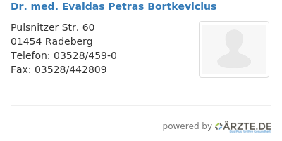 Dr med evaldas petras bortkevicius