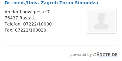Dr med univ zagreb zoran simundza