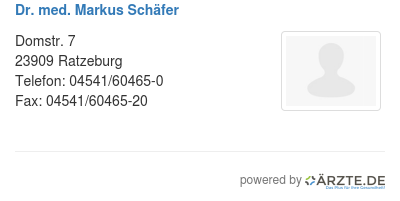 Dr med markus schaefer 576858