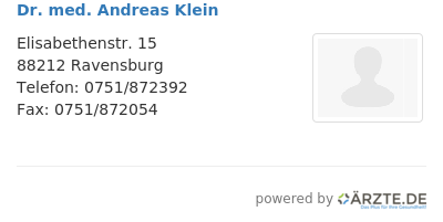 Dr med andreas klein 257319