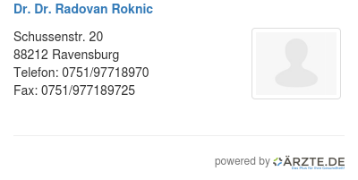 Dr dr radovan roknic