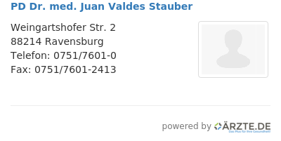 Pd dr med juan valdes stauber