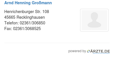 Arnd henning grossmann
