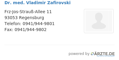Dr med vladimir zafirovski