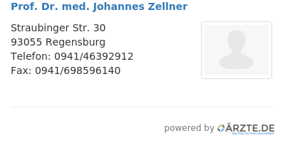 Prof dr med johannes zellner 602748