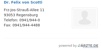 Dr felix von scotti