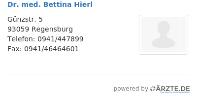 Dr med bettina hierl 309194