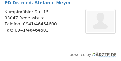 Pd dr med stefanie meyer 490547
