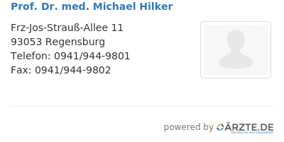 Prof dr med michael hilker