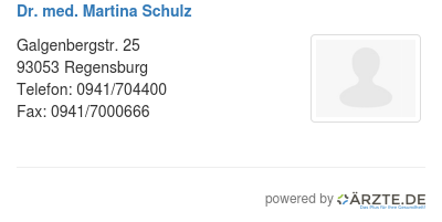 Dr med martina schulz 419938