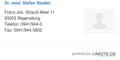 Dr med stefan stadler