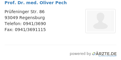 Prof dr med oliver pech