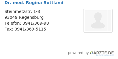 Dr med regina rottland