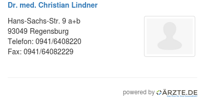 Dr med christian lindner