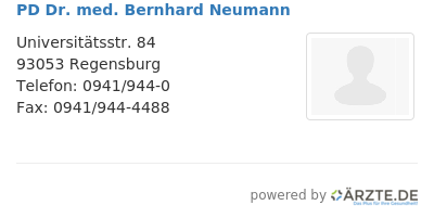 Pd dr med bernhard neumann