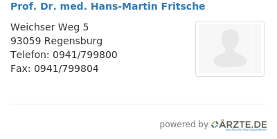 Prof dr med hans martin fritsche 645797