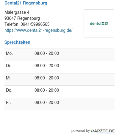 Dental21 regensburg