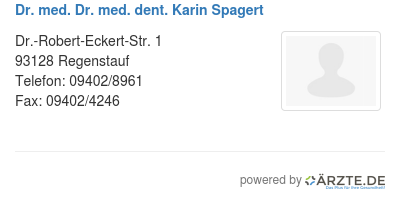 Dr med dr med dent karin spagert