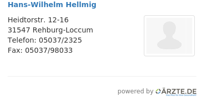 Hans wilhelm hellmig